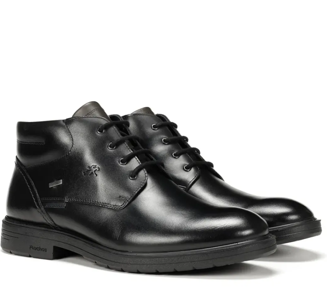 New Fluchos MAGNUS F1305 Black Ankle Boot