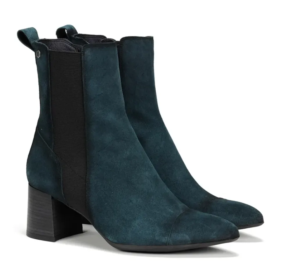 New Fluchos MARGOT D9231 Blue Ankle Boot