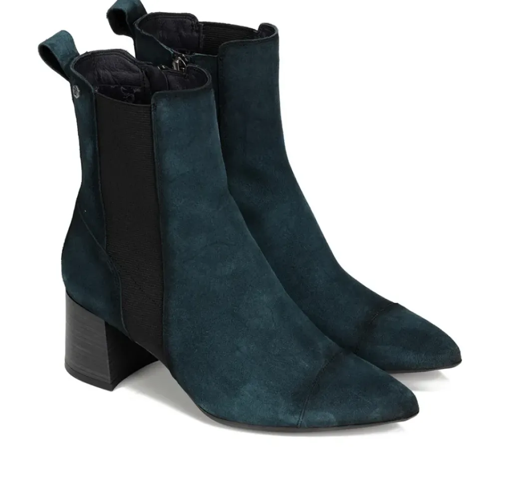 New Fluchos MARGOT D9231 Blue Ankle Boot