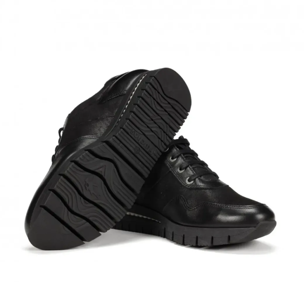 Flash Sale Fluchos MERYL F1624 Black Sneakers