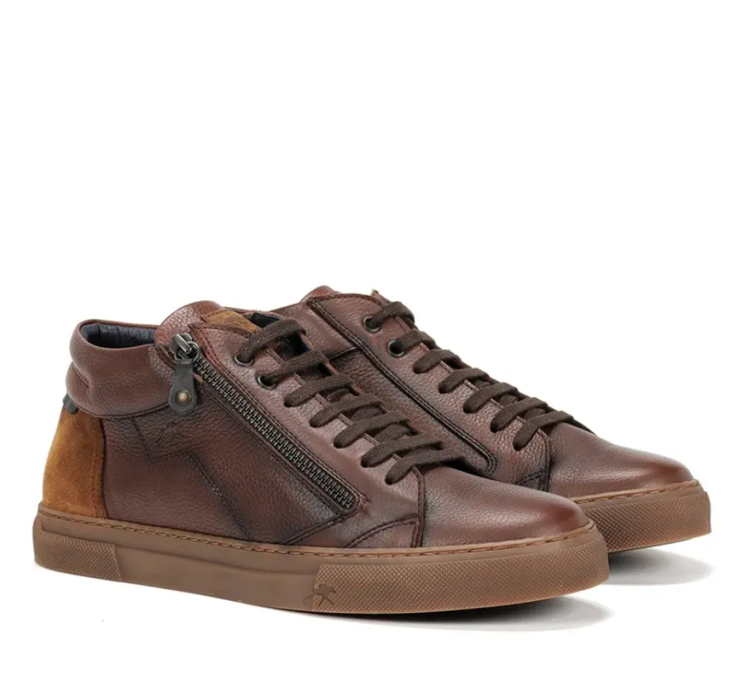 Hot Fluchos NIKO F1550 Brown Sneakers