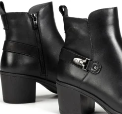Cheap Fluchos NYDIA F1798 Black Ankle Boot