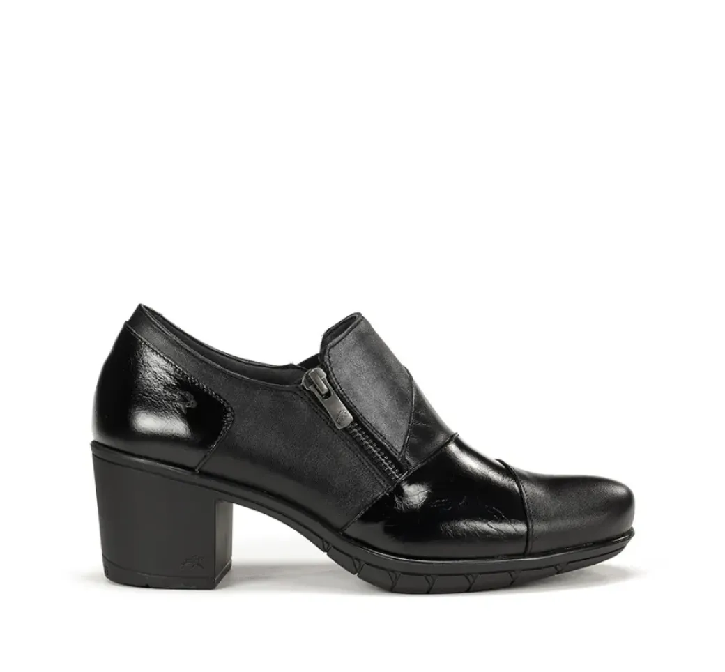 Fashion Fluchos NYDIA F1802 Black Slip On