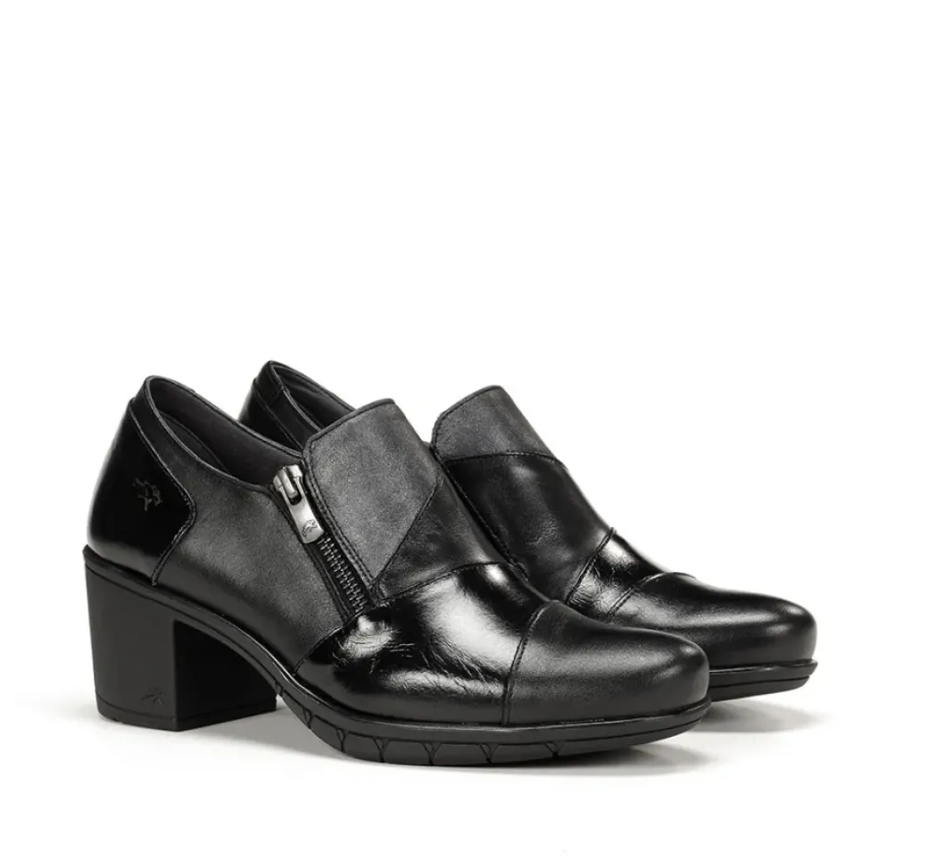 Fashion Fluchos NYDIA F1802 Black Slip On