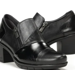 Fashion Fluchos NYDIA F1802 Black Slip On