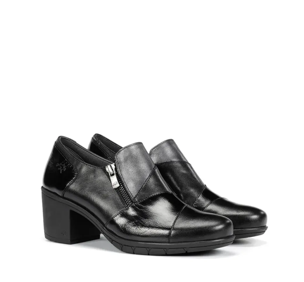 Fashion Fluchos NYDIA F1802 Black Slip On