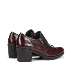Fashion Fluchos NYDIA F1802 Burgundy Slip On