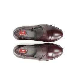 Fashion Fluchos NYDIA F1802 Burgundy Slip On