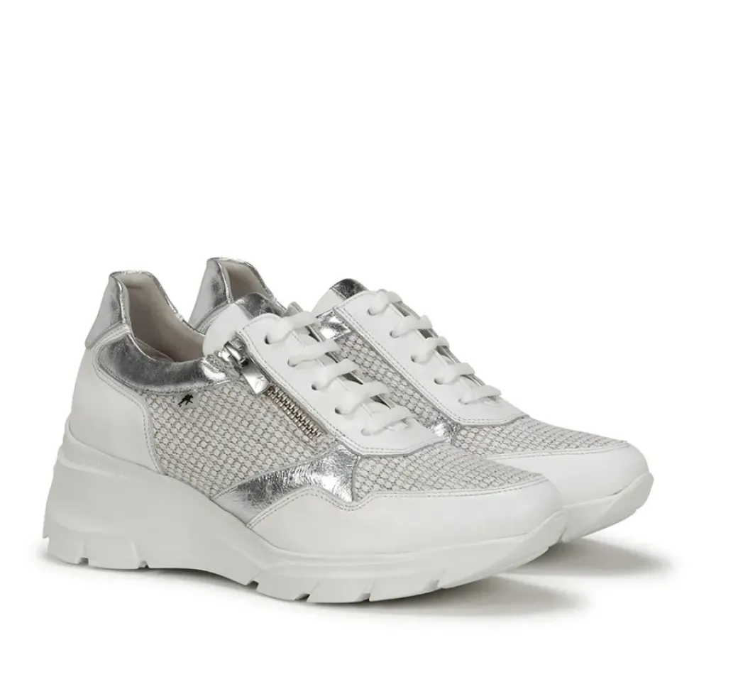 New Fluchos OLAS F1660 White Sneakers