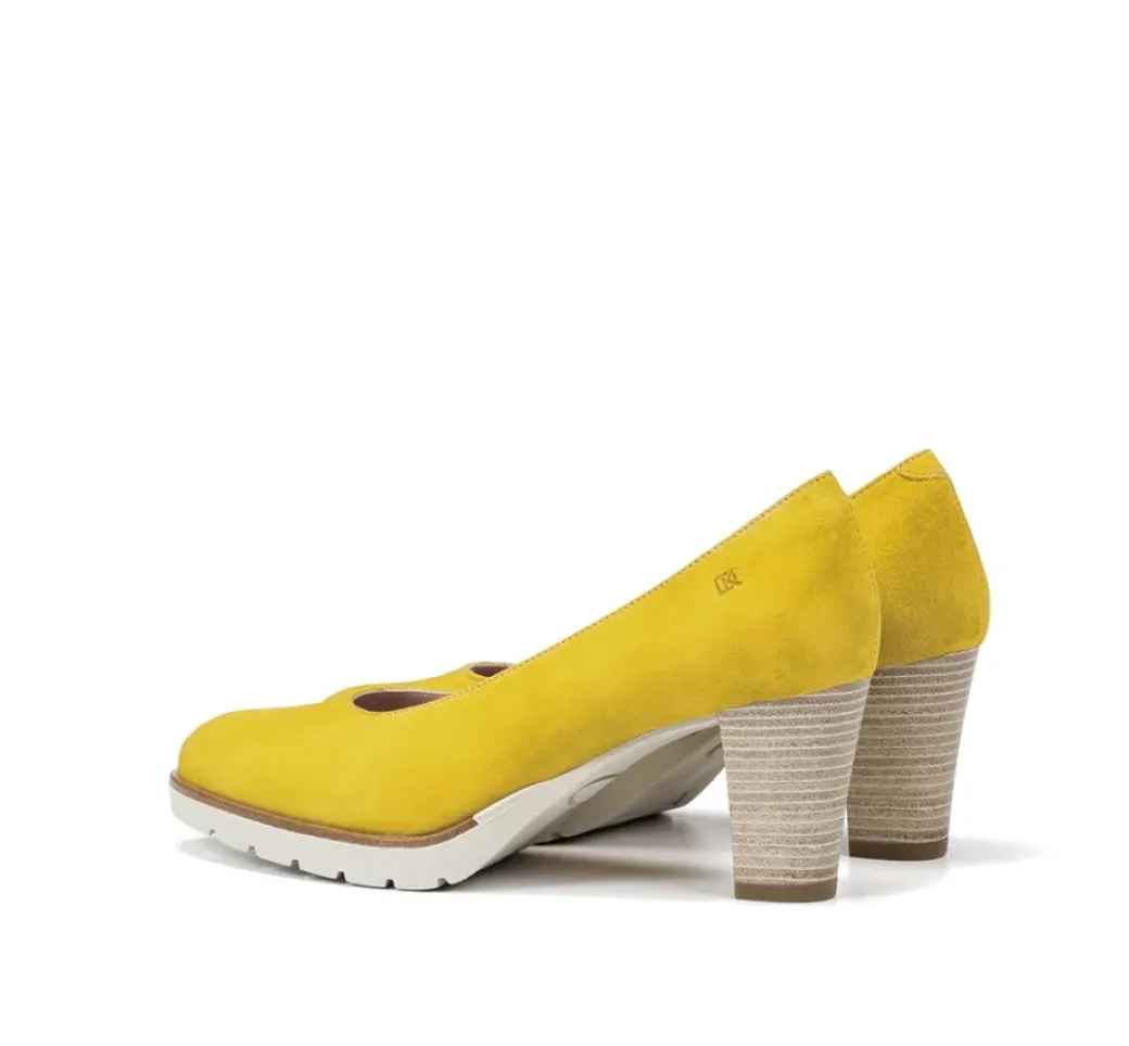 Fashion Fluchos OPIUM D8131 Yellow High Heel