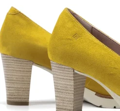 Fashion Fluchos OPIUM D8131 Yellow High Heel