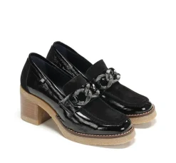 Hot Fluchos OPRAH D9193 Black Moccasin