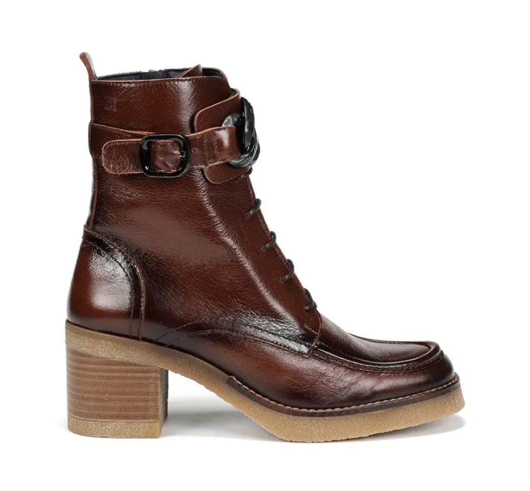 Flash Sale Fluchos OPRAH D9188 Brown Ankle Boot
