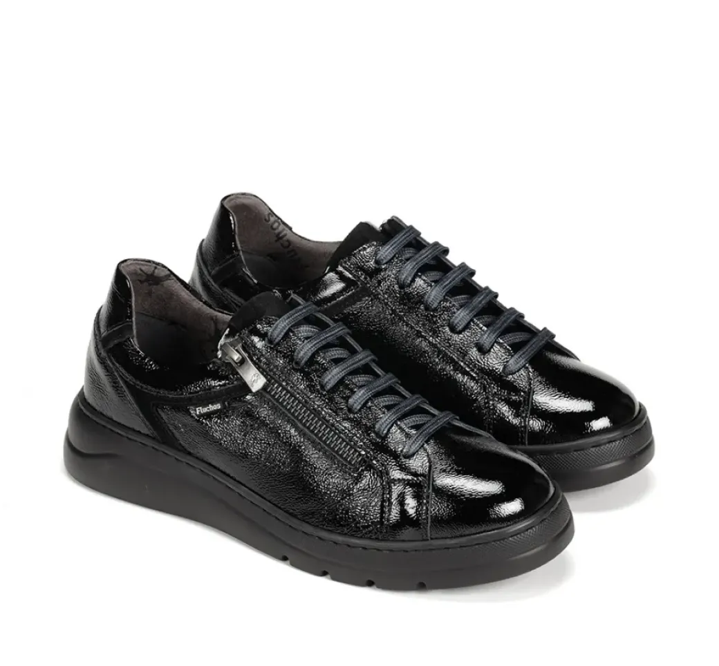 Sale Fluchos POMPAS F1666 Black Sneakers