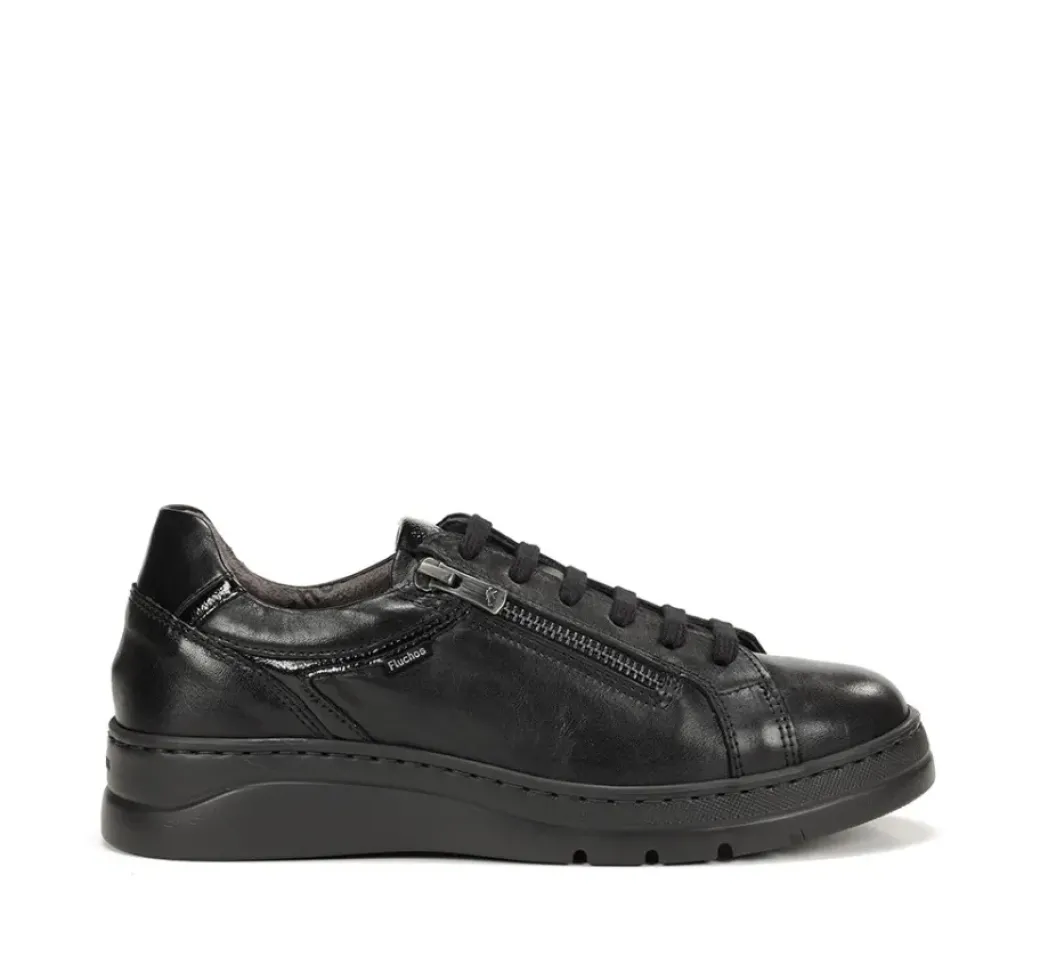 Best Sale Fluchos POMPAS F1666 Black Sneakers