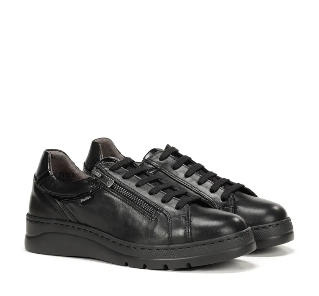 Best Sale Fluchos POMPAS F1666 Black Sneakers