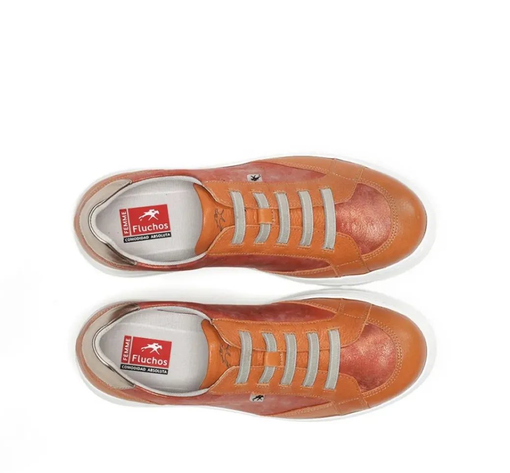 Best Sale Fluchos POMPAS F1918 Orange Sneaker