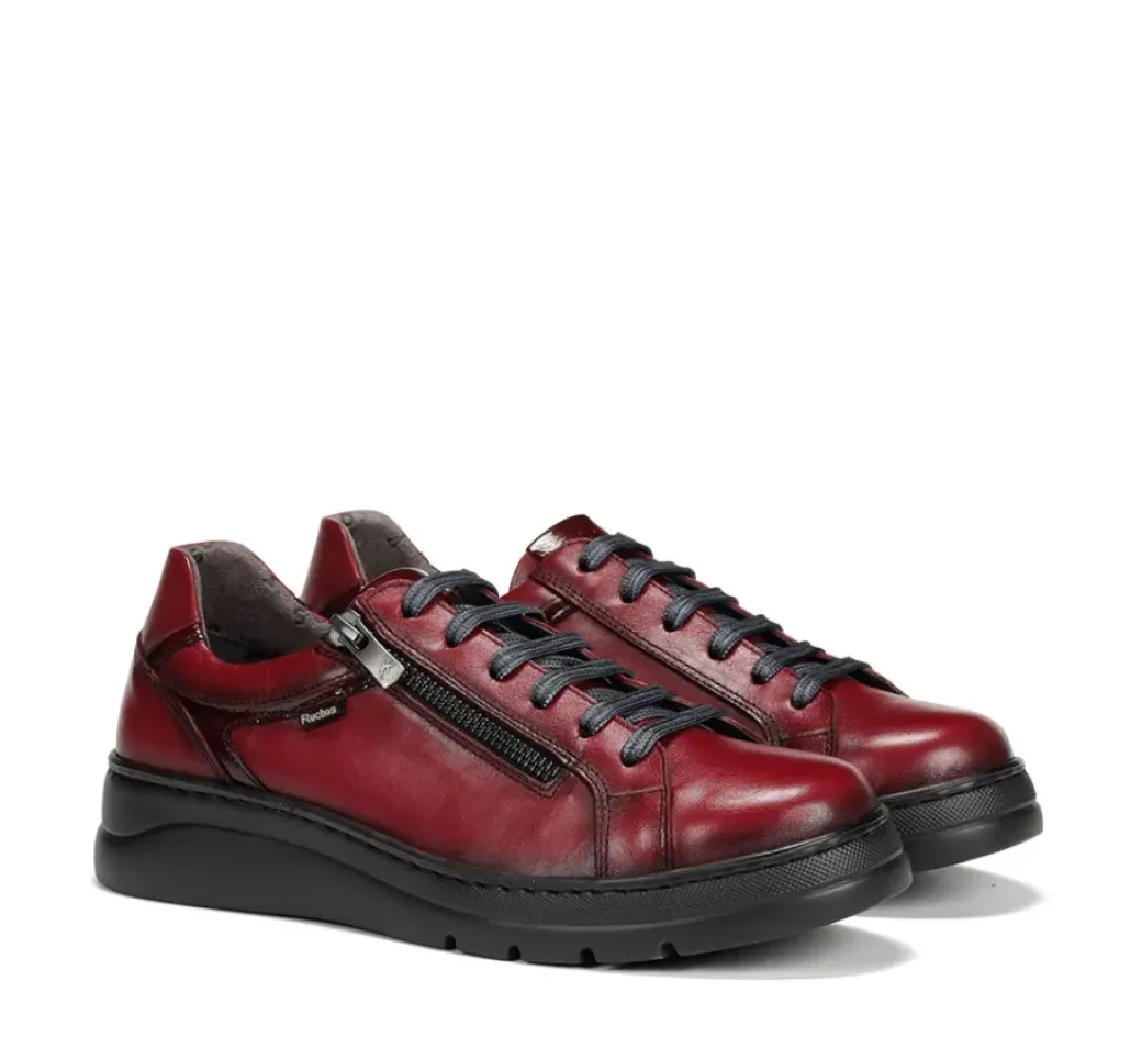 New Fluchos POMPAS F1666 Red Sneakers