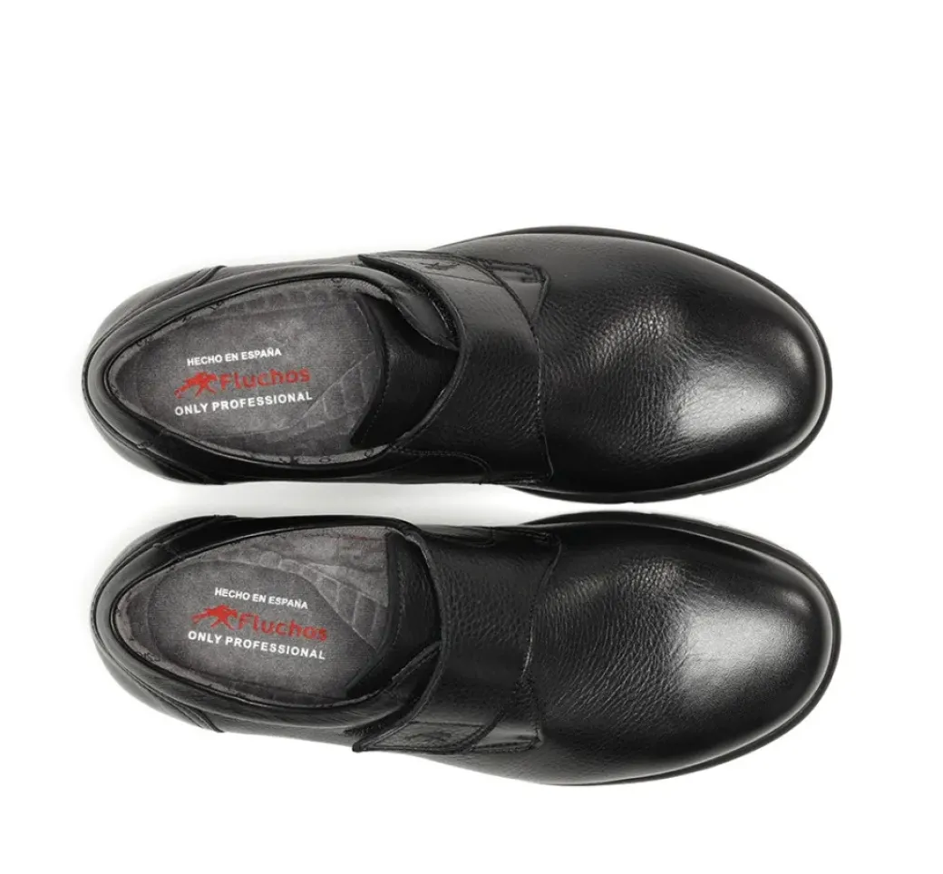 Clearance Fluchos PROFESIONAL F1951 Black Shoe