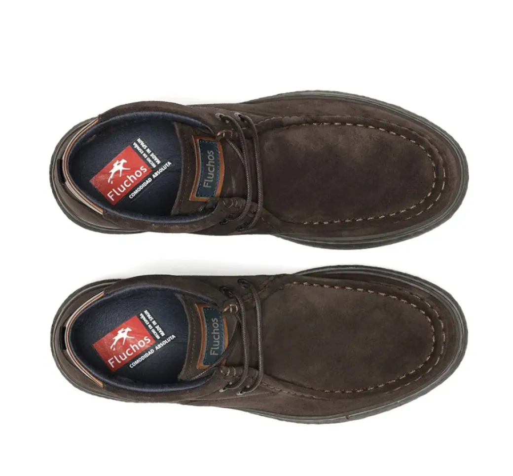 New Fluchos RAGNAR F1881 Brown Ankle Boot