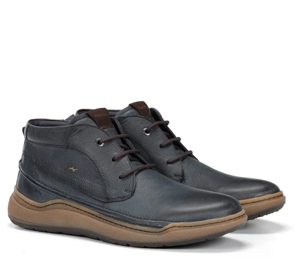 Best Sale Fluchos ROCKY F2034 Blue Ankle Boot
