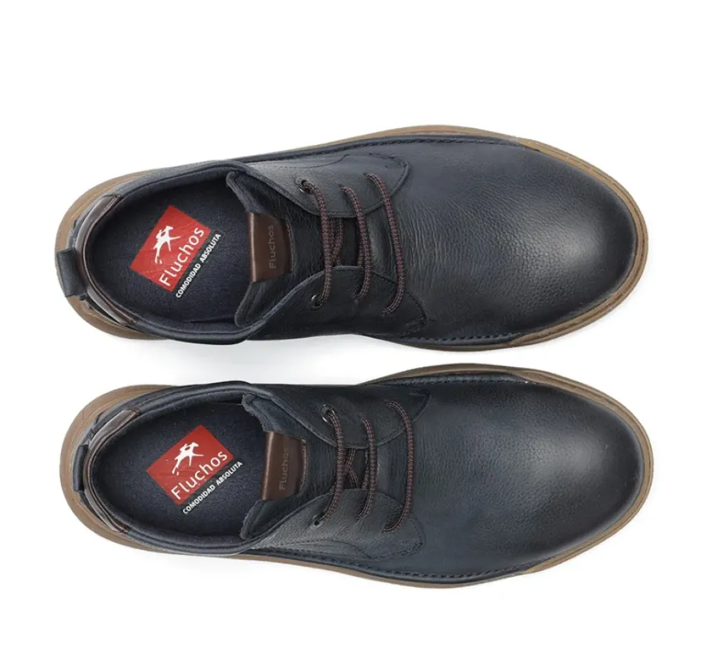 Best Sale Fluchos ROCKY F2034 Blue Ankle Boot