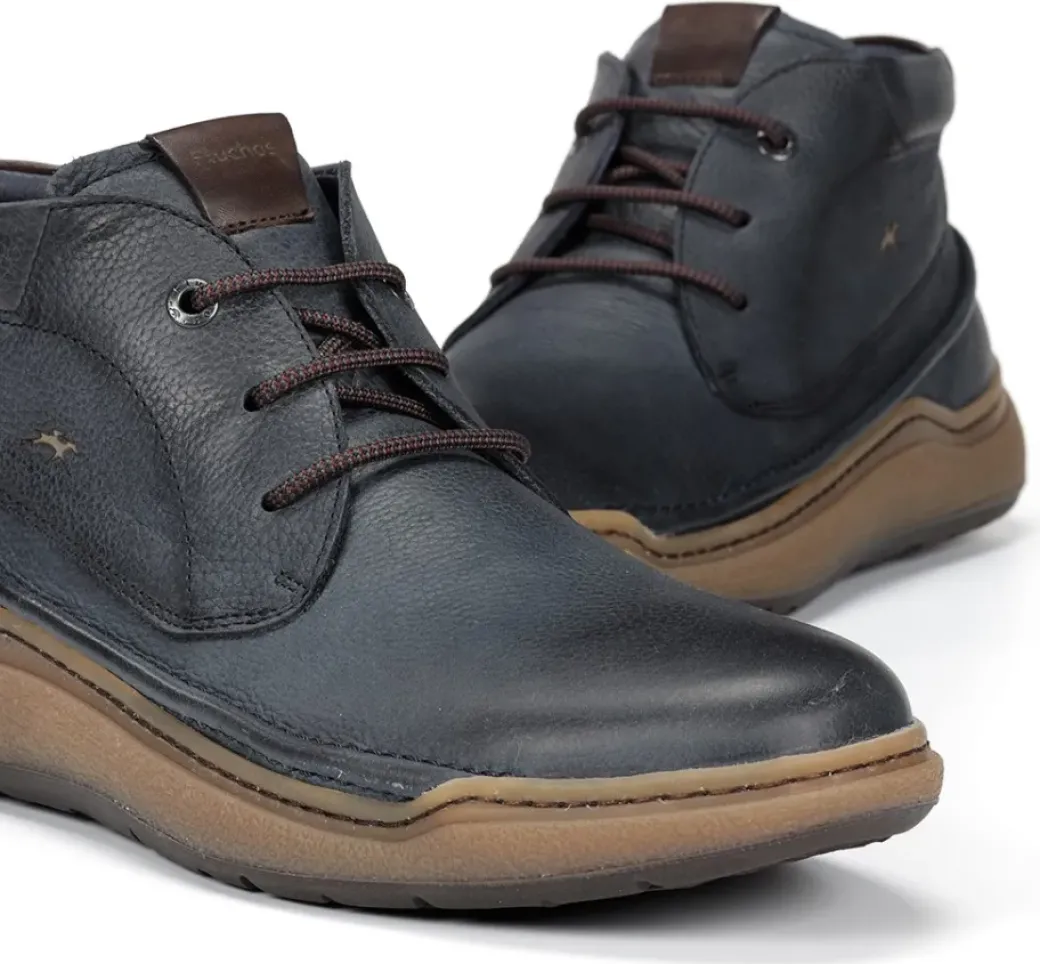 Best Sale Fluchos ROCKY F2034 Blue Ankle Boot