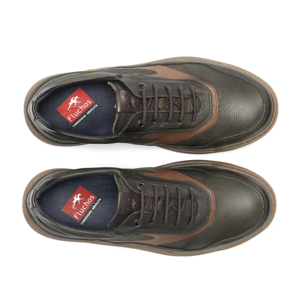 New Fluchos ROCKY F2038 Green Sneaker