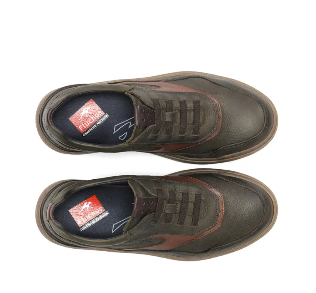 New Fluchos ROCKY F2040 Green Sneaker