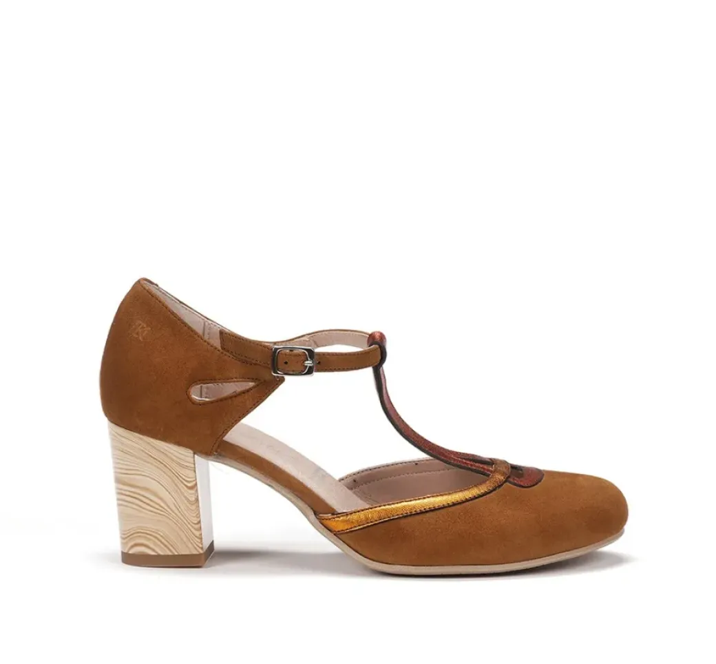 Clearance Fluchos RODIN D8743 Brown Shoe