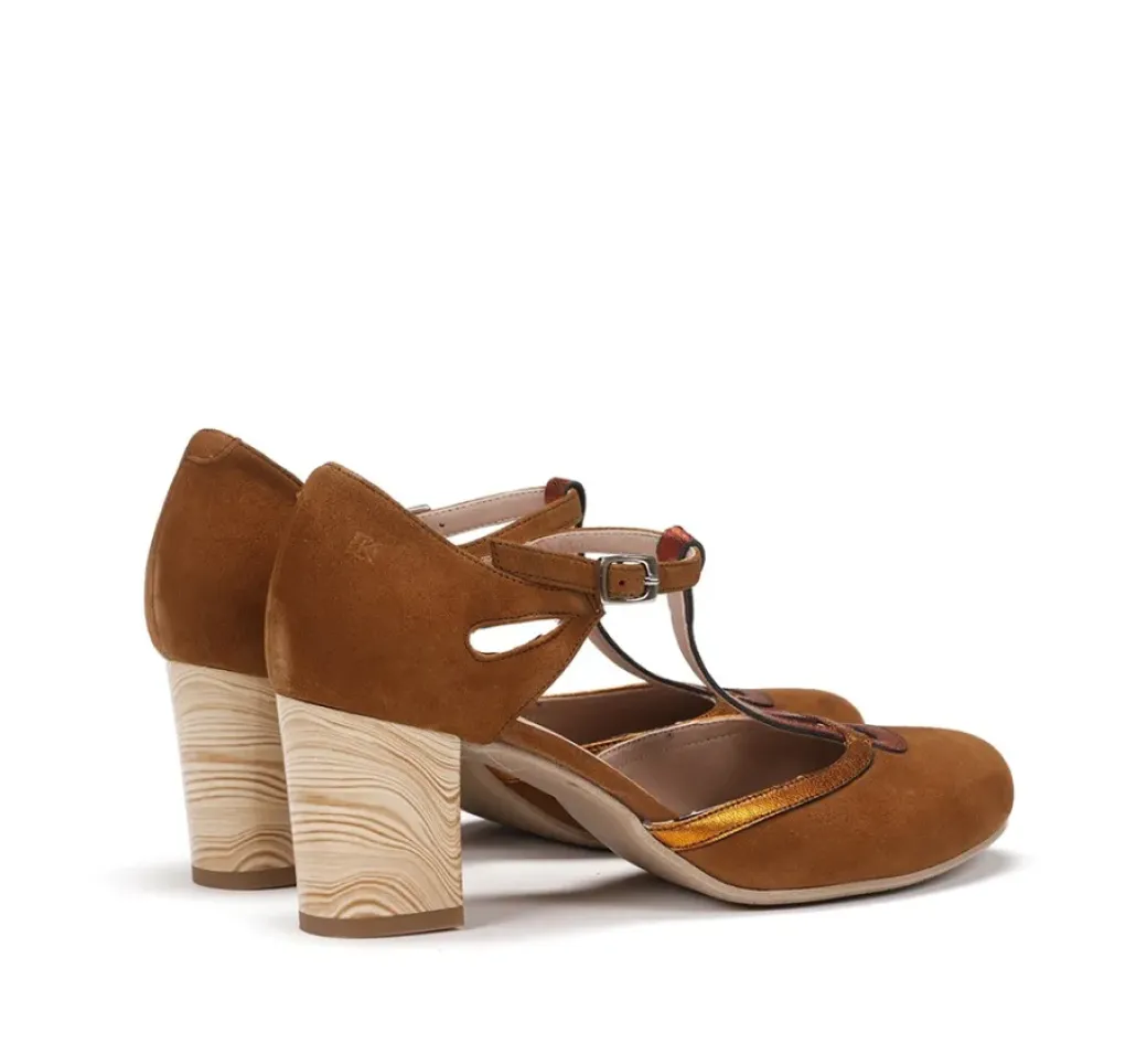 Clearance Fluchos RODIN D8743 Brown Shoe