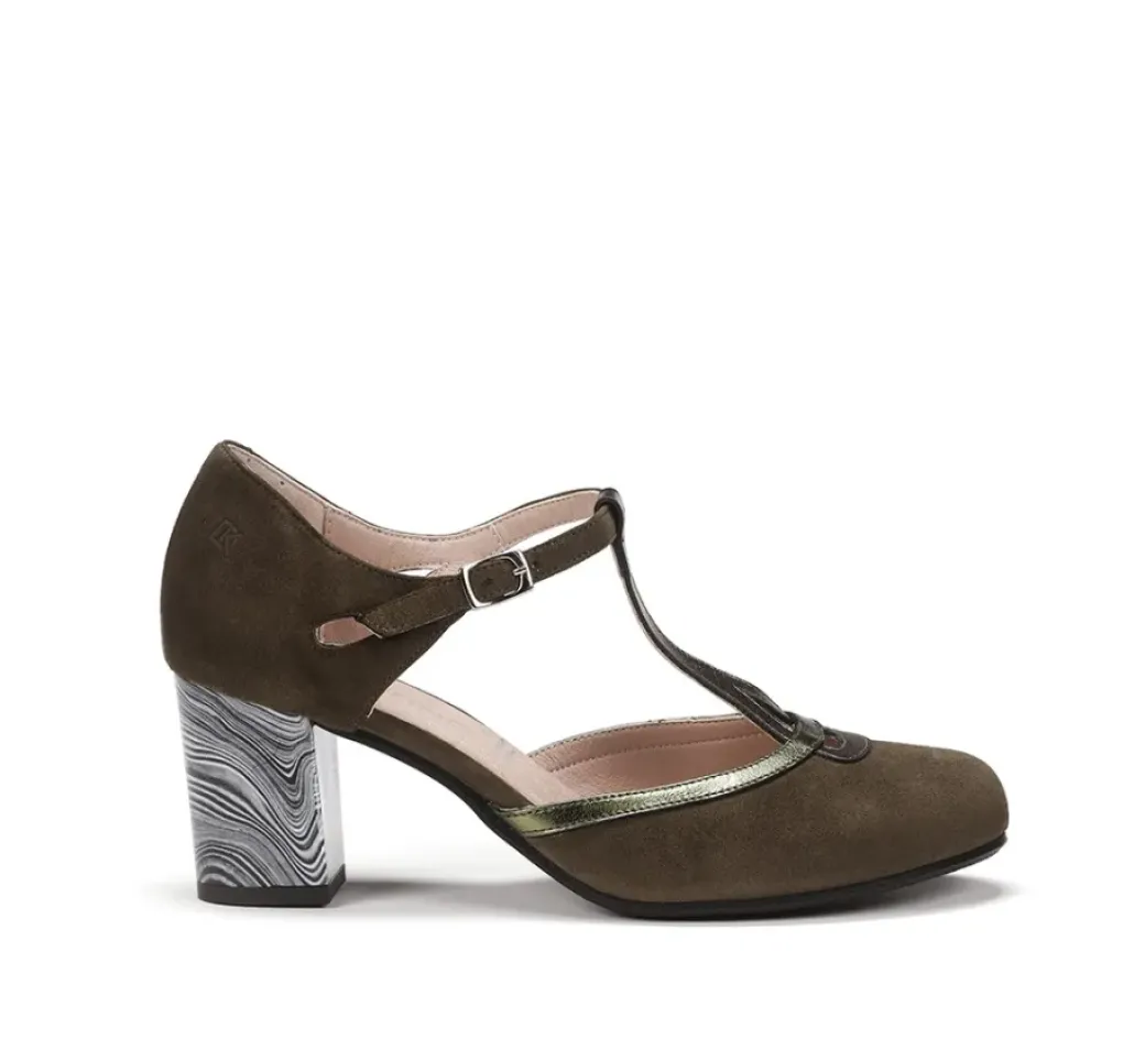 Discount Fluchos RODIN D8743 Green Shoe
