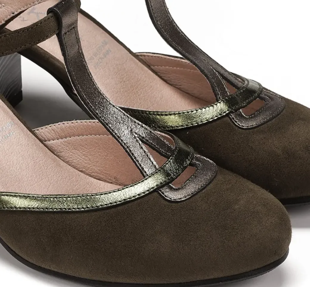 Discount Fluchos RODIN D8743 Green Shoe