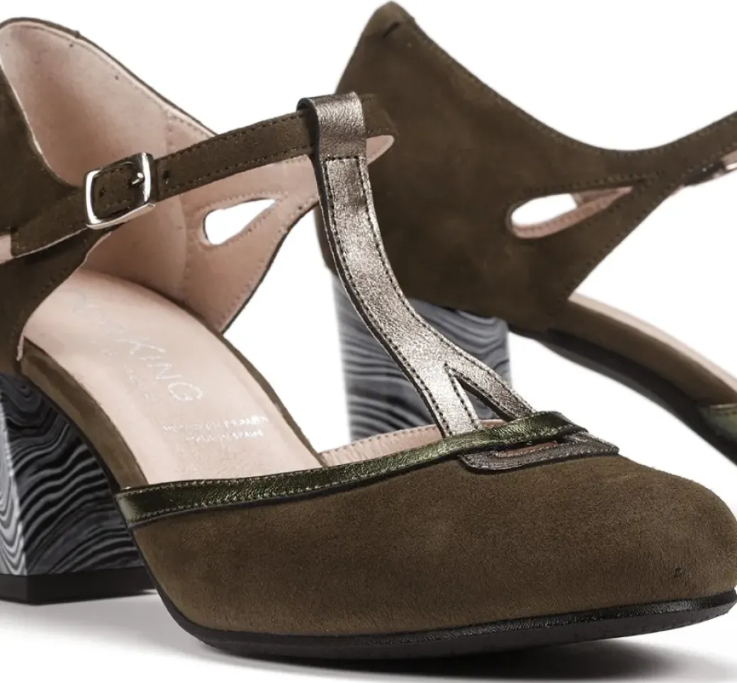 Discount Fluchos RODIN D8743 Green Shoe