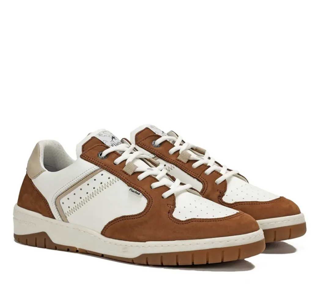 Discount Fluchos ROGER F1954 Brown Sneaker