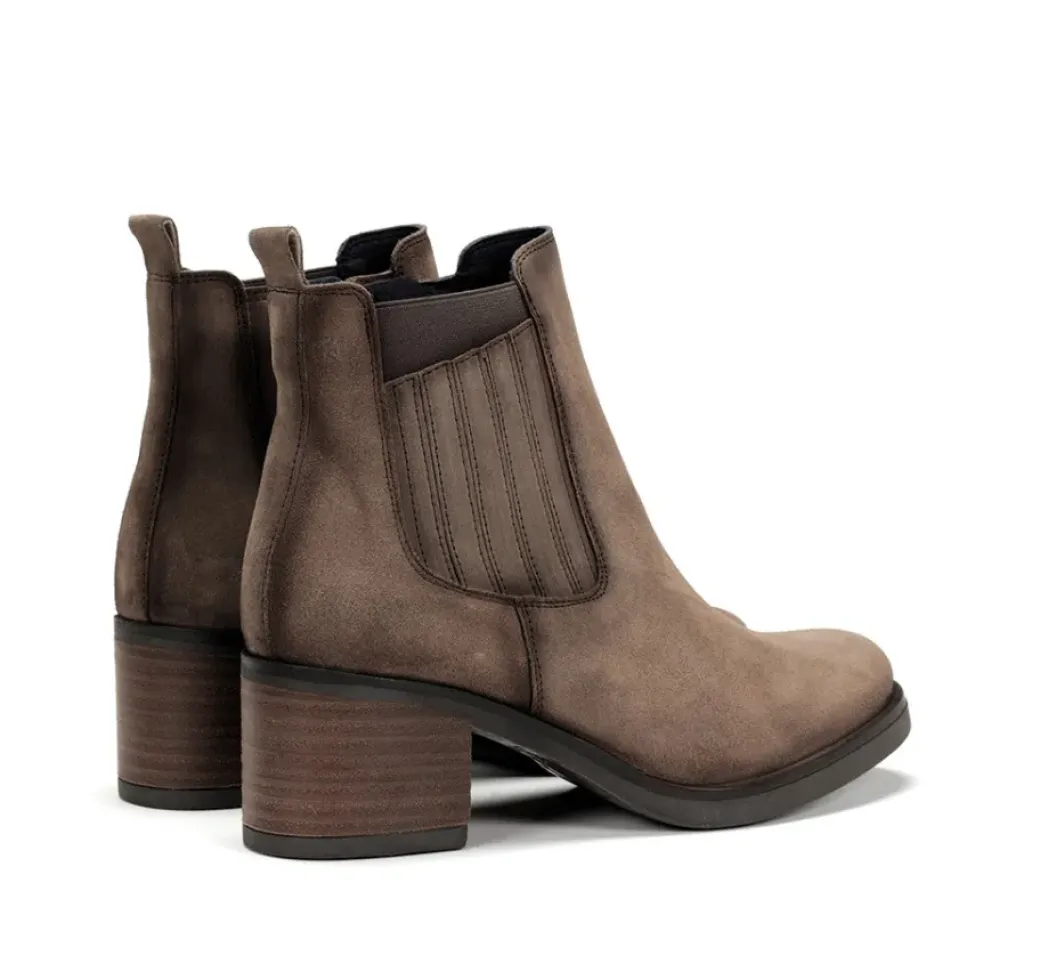 Clearance Fluchos ROX D8326 Taupe Ankle Boot