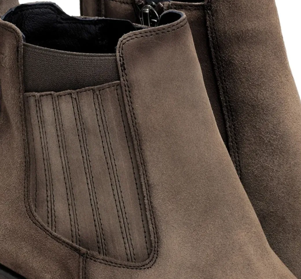 Clearance Fluchos ROX D8326 Taupe Ankle Boot