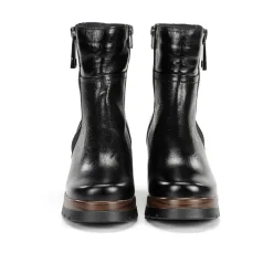Cheap Fluchos SAFE D9413 Black Ankle Boot