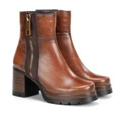 Outlet Fluchos SAFE D9413 Brown Ankle Boot