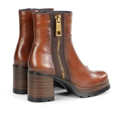 Outlet Fluchos SAFE D9413 Brown Ankle Boot