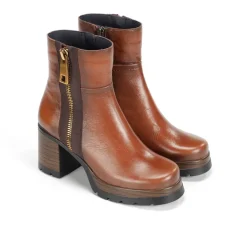 Outlet Fluchos SAFE D9413 Brown Ankle Boot