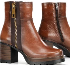 Outlet Fluchos SAFE D9413 Brown Ankle Boot