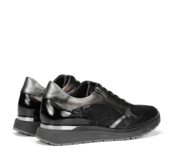 Cheap Fluchos SERENA D9213 Black Sneaker