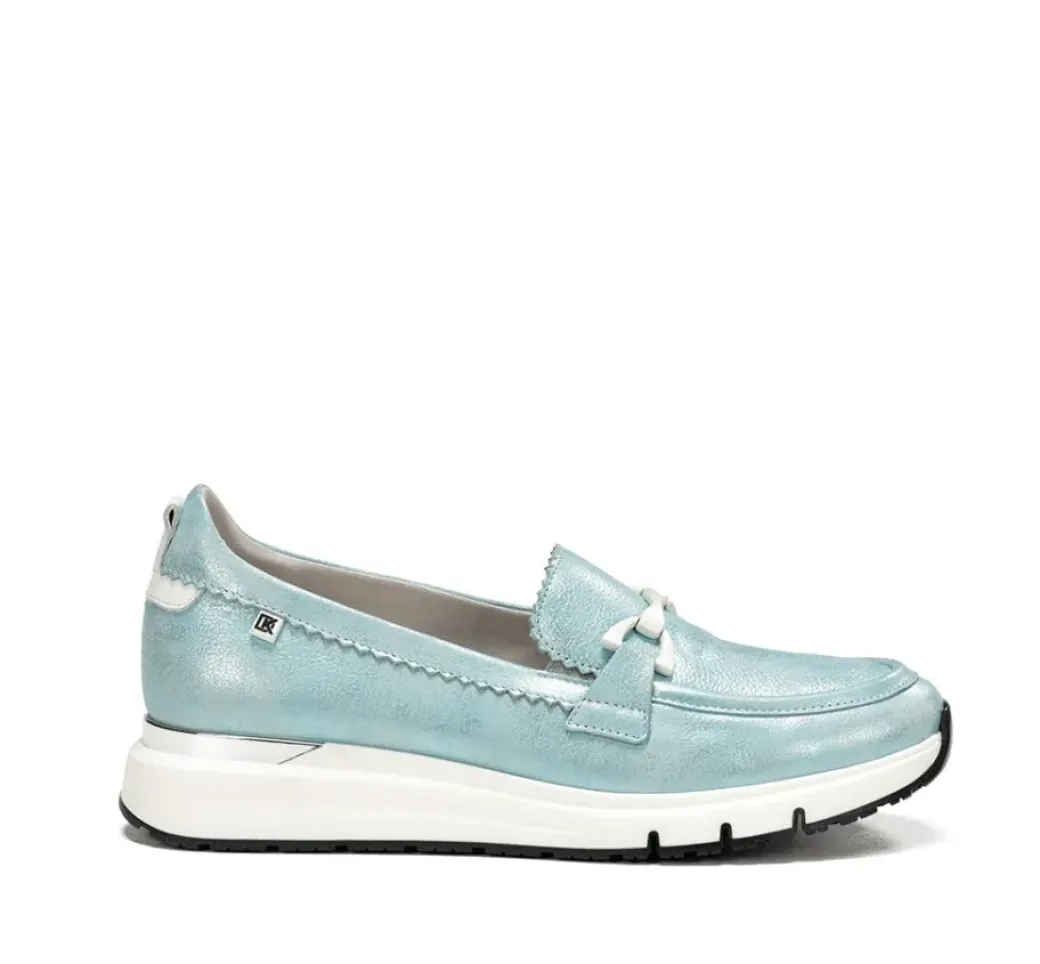 Discount Fluchos SERENA D9047 Blue Moccasin