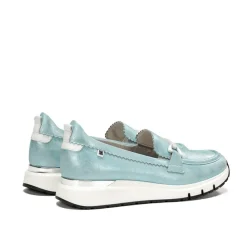 Discount Fluchos SERENA D9047 Blue Moccasin