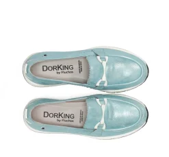 Discount Fluchos SERENA D9047 Blue Moccasin