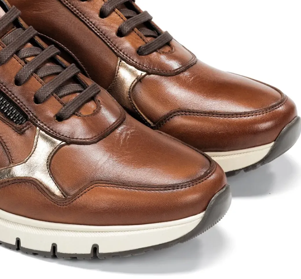 Sale Fluchos SERENA D9212 Brown Sneaker