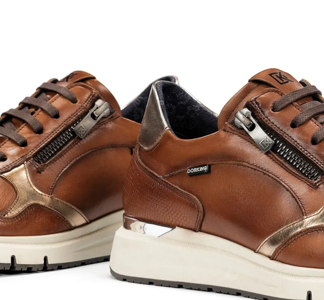 Sale Fluchos SERENA D9212 Brown Sneaker