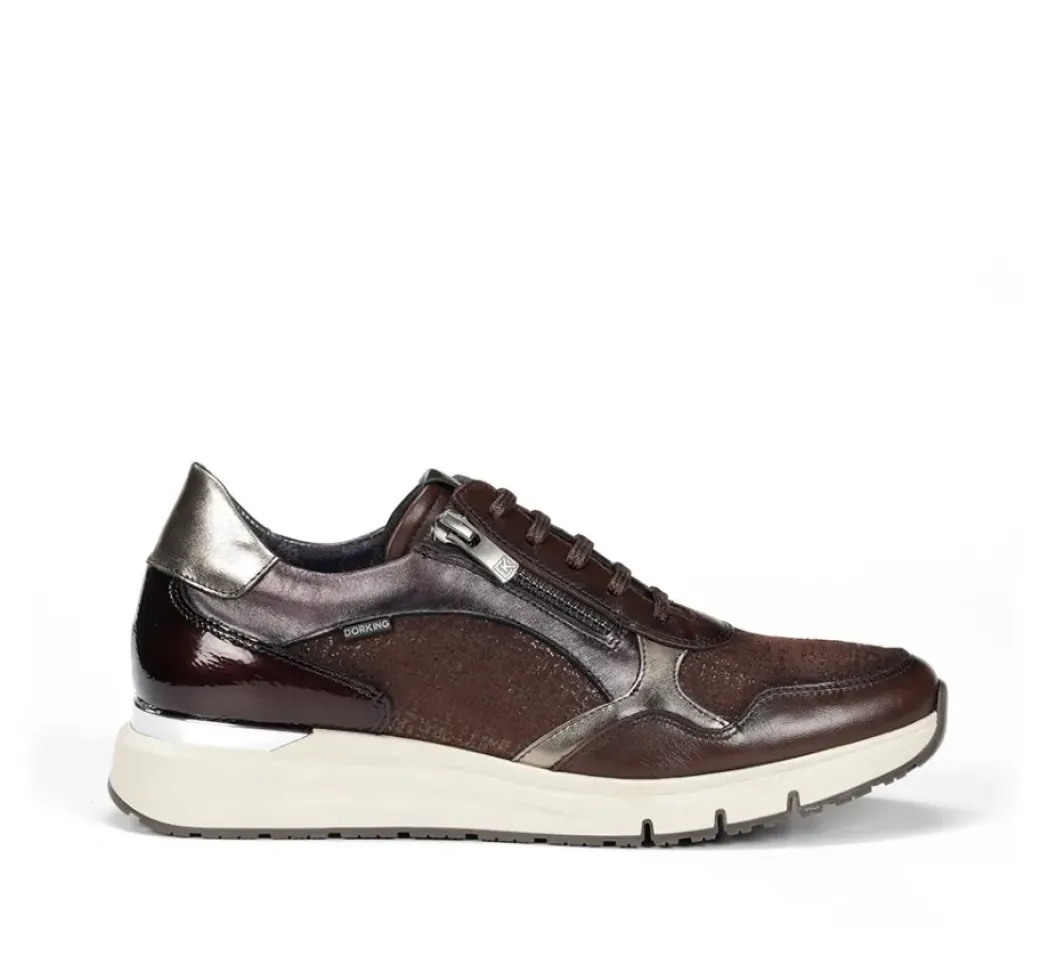 Discount Fluchos SERENA D9213 Brown Sneaker