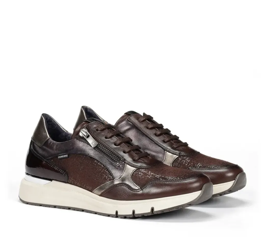 Discount Fluchos SERENA D9213 Brown Sneaker